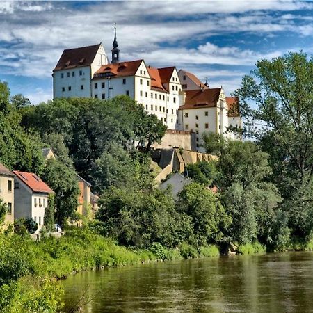 Ferienwohnung Am Schloss Colditz ภายนอก รูปภาพ