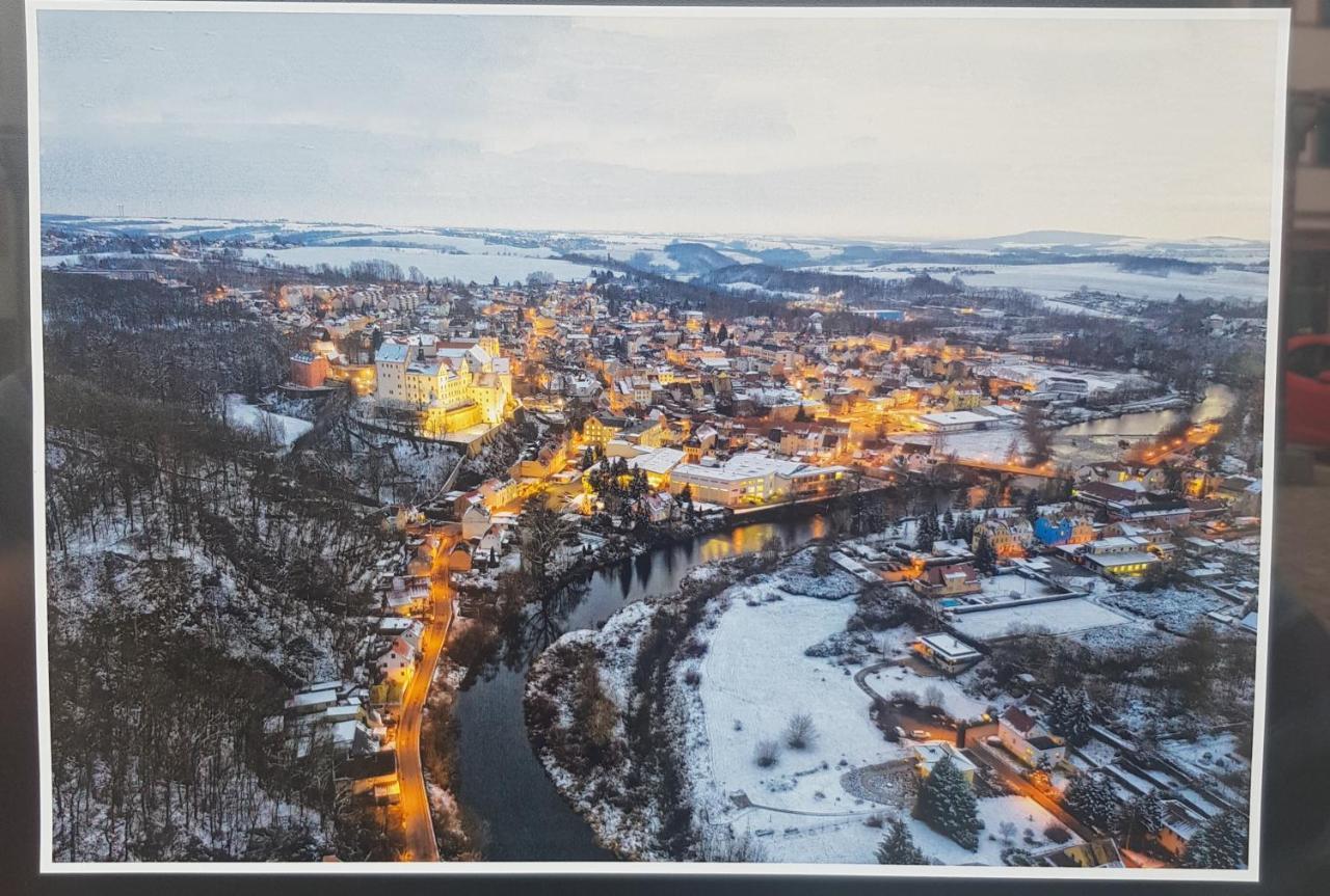 Ferienwohnung Am Schloss Colditz ภายนอก รูปภาพ