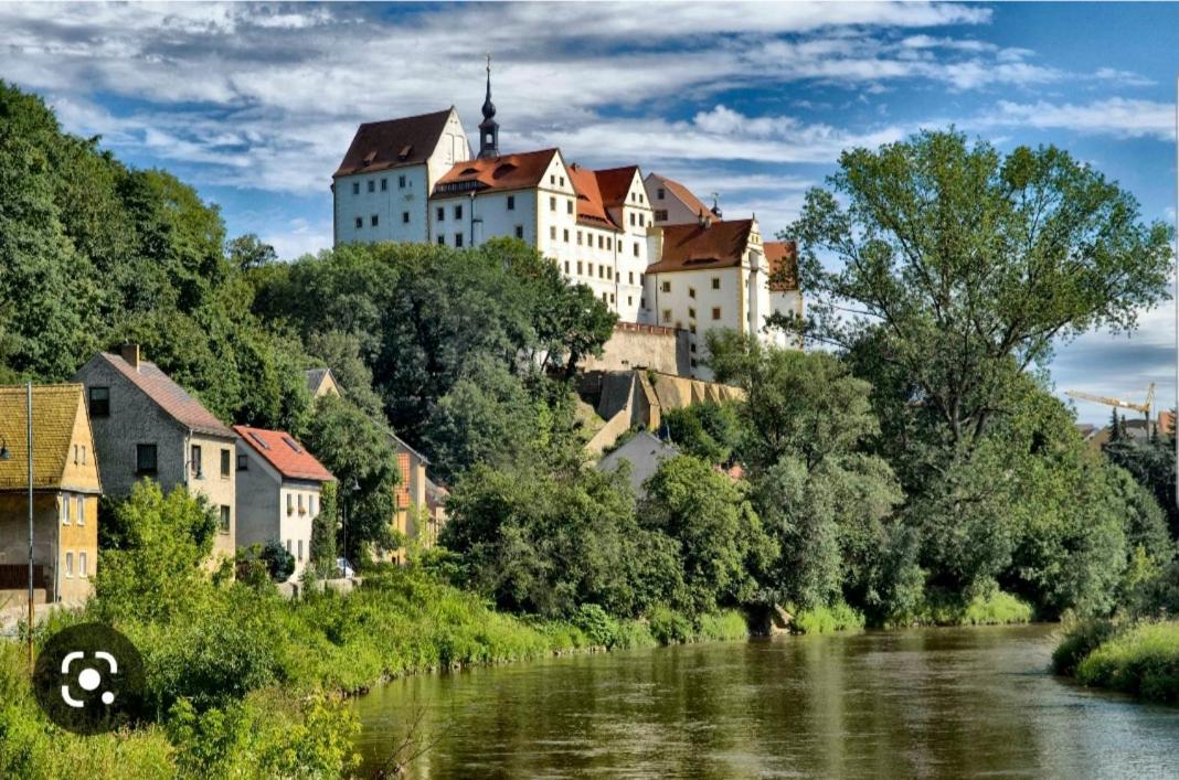 Ferienwohnung Am Schloss Colditz ภายนอก รูปภาพ