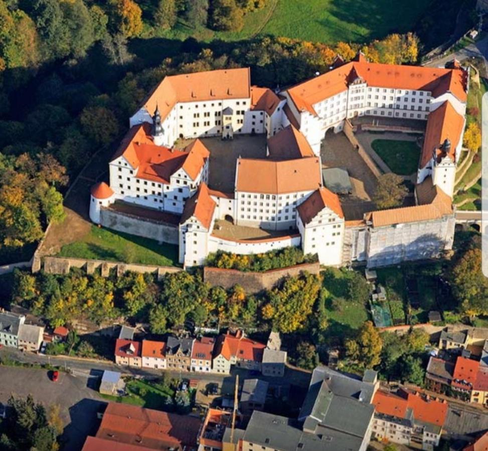 Ferienwohnung Am Schloss Colditz ภายนอก รูปภาพ