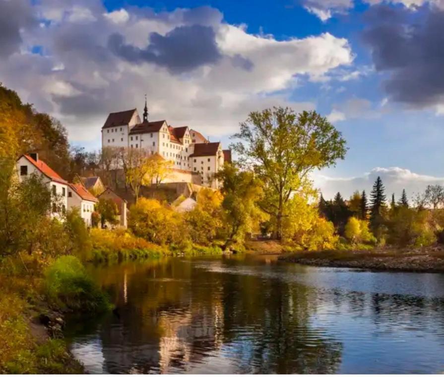Ferienwohnung Am Schloss Colditz ภายนอก รูปภาพ